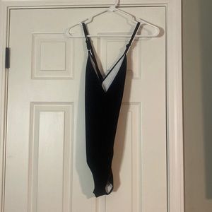 NWT ALIX NYC low back body suit.